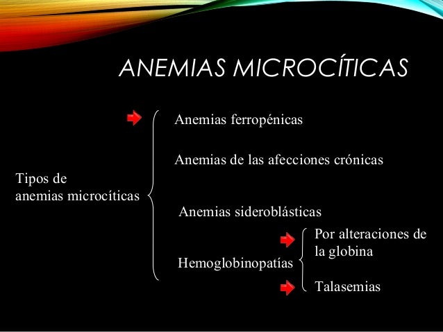 causas de microcitosis
